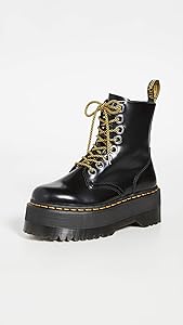 Amazon.com | Dr. Martens Jadon Max Black UK 3 (US Women's 5