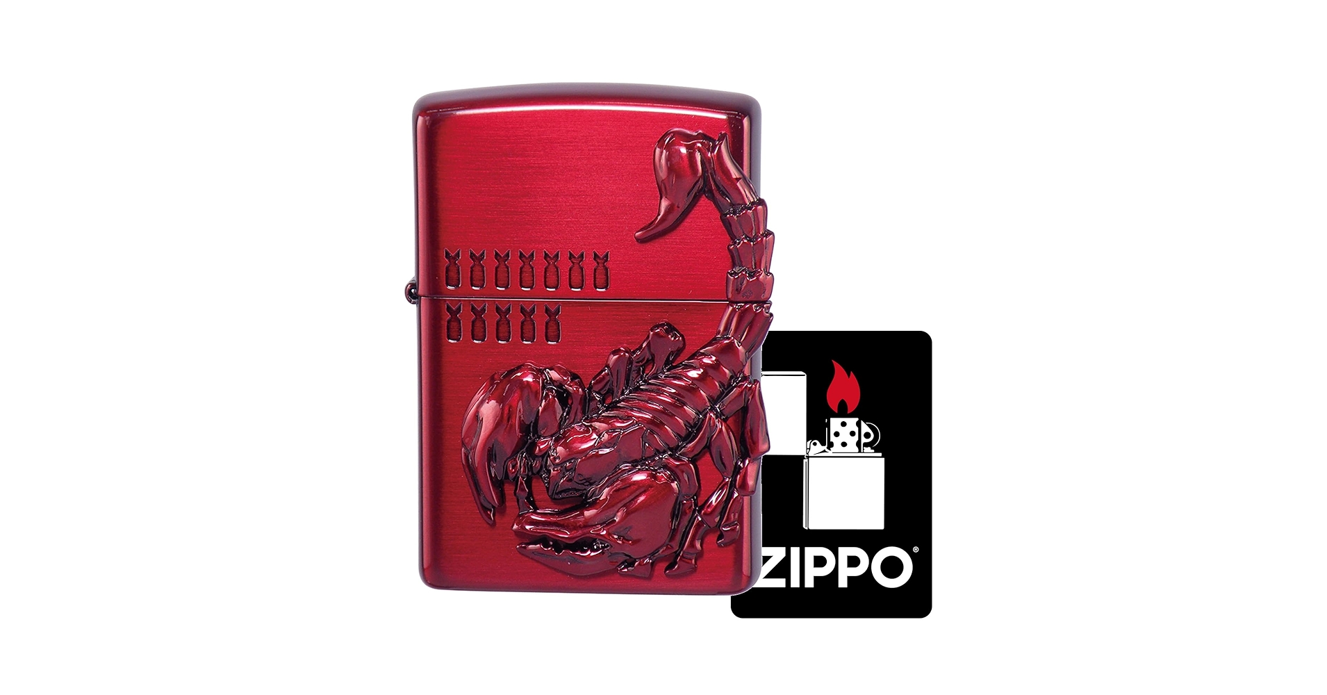 Amazon.com: ZIPPO Lighter Venom Scorpion Metal Zippo Red Scorpion