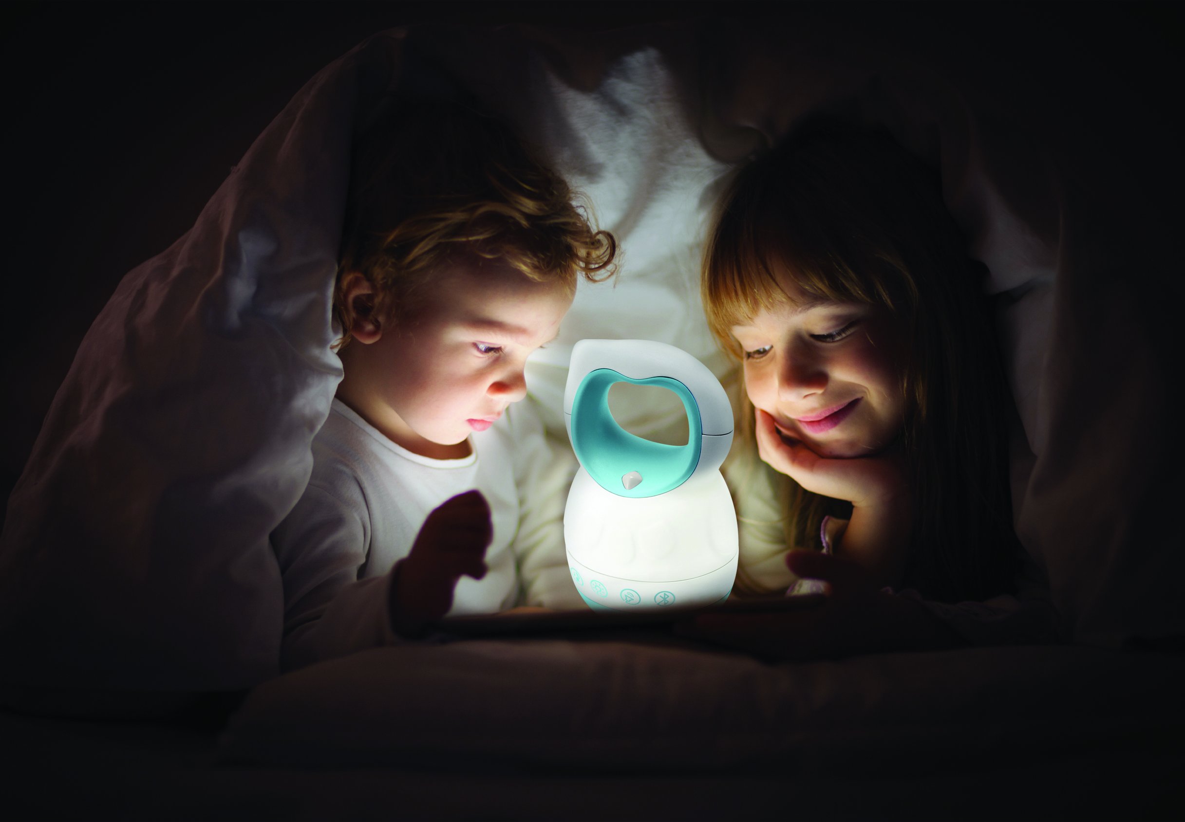 Infantino Tell Me a Story Bedtime Lamp (Blue) 2