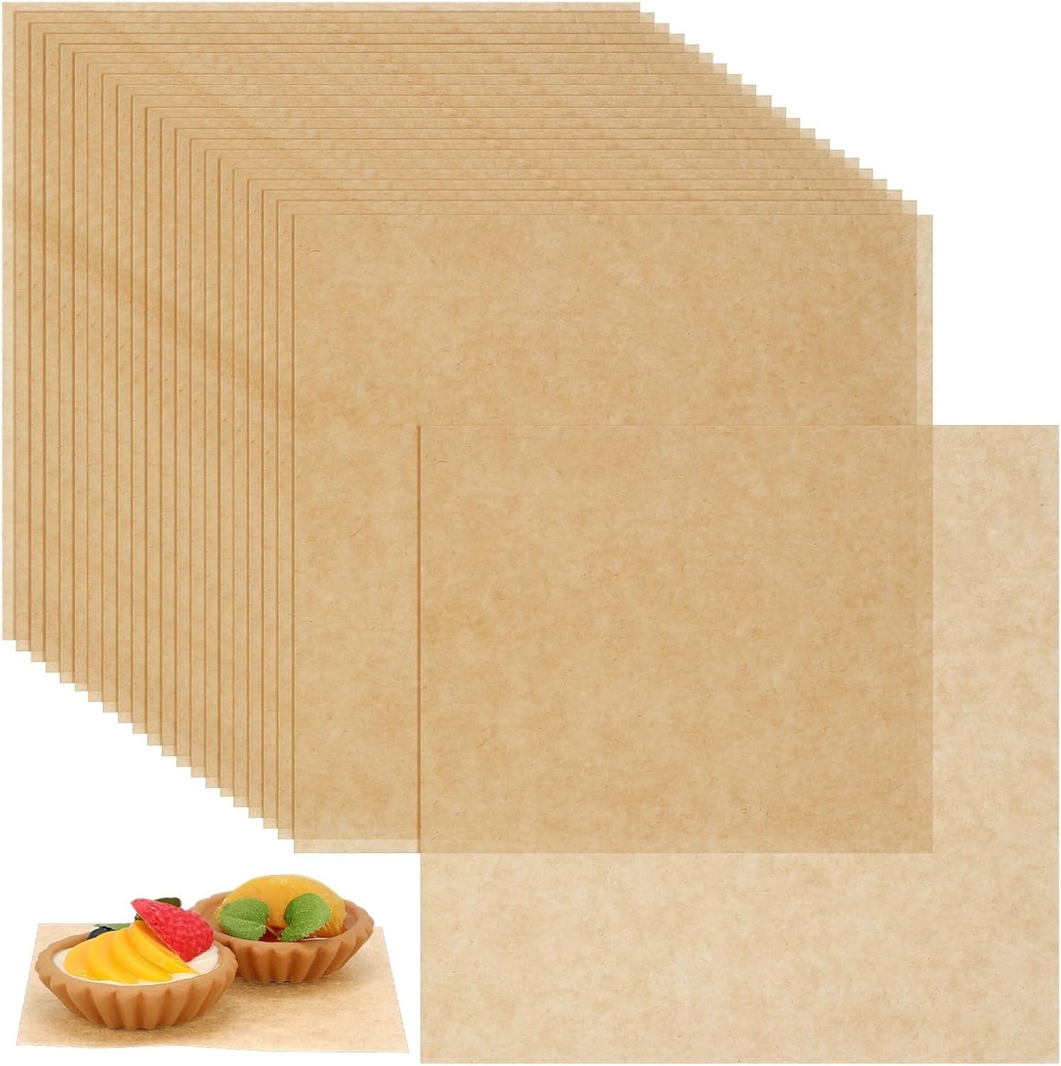 Baking Paper Oil Absorbing Parchment Sheets For Oven Frying Cooking Kitchen Supply