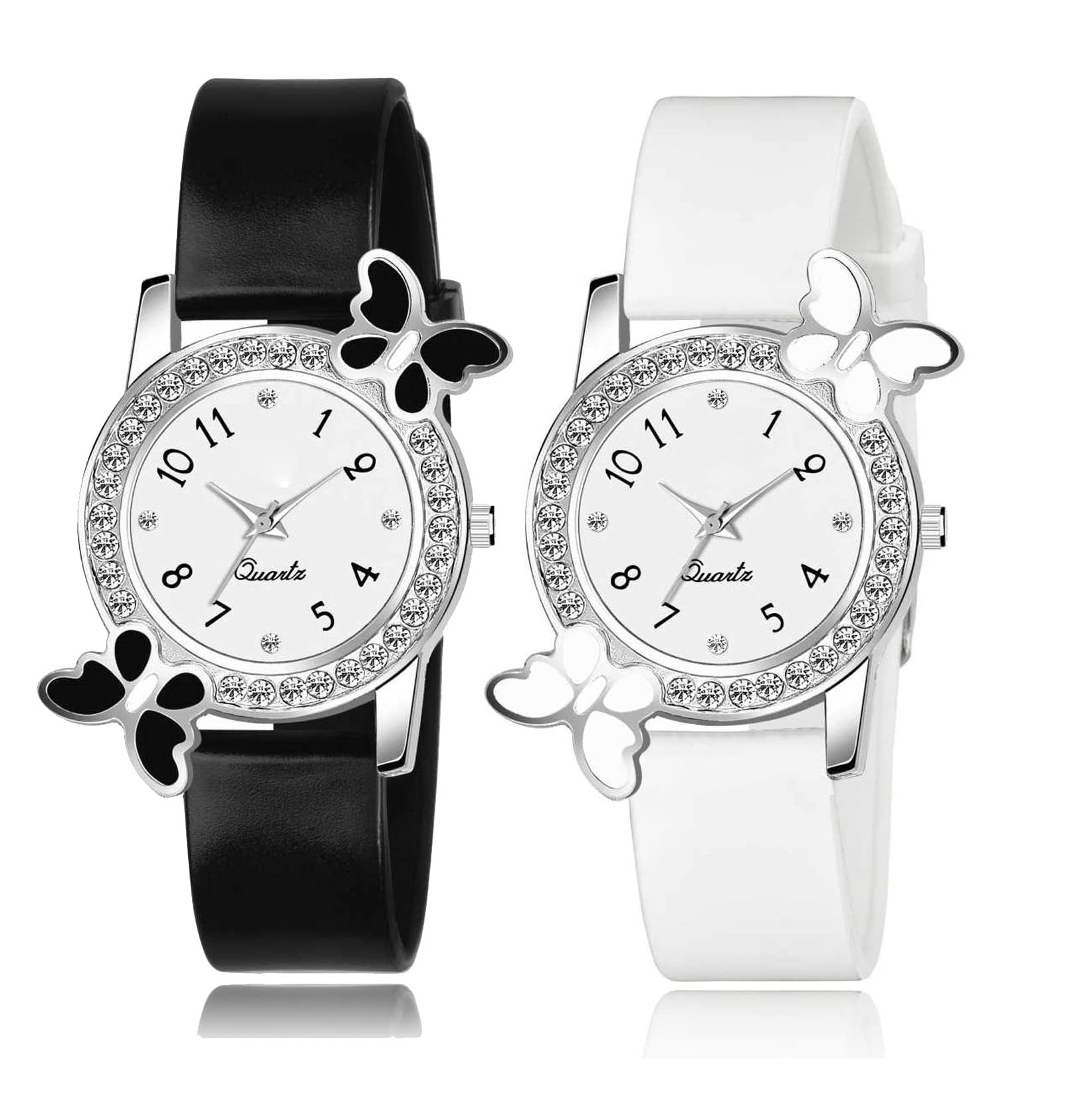 just like Buttefly Dial Analog Multi Color Girls Watches for Women and Girls (White & Black) (B0BTDNPDJB) Amazon Price History, Amazon Price Tracker