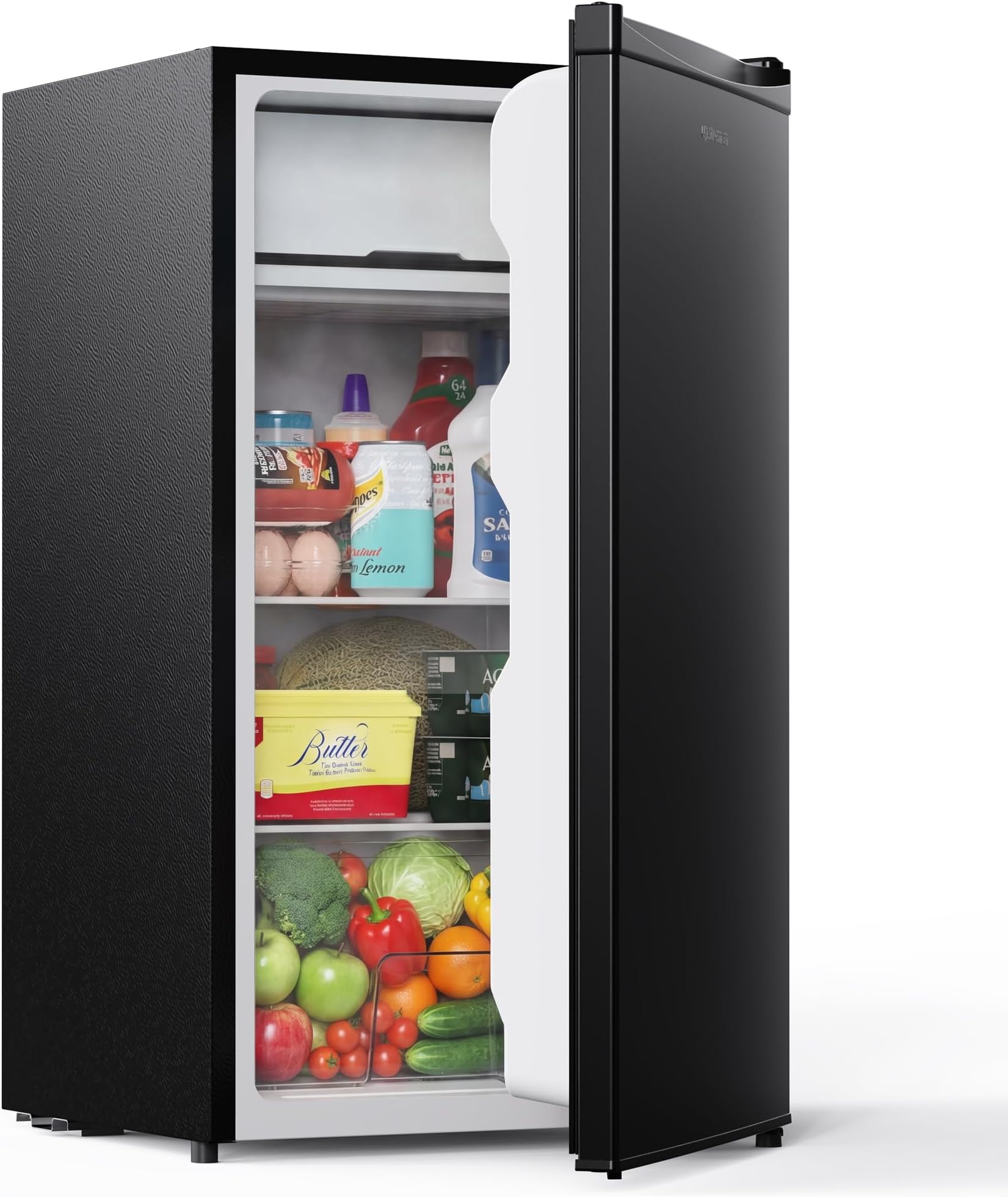 Upstreman 3.2 Cu.Ft Mini Fridge with Freezer — primary product photo