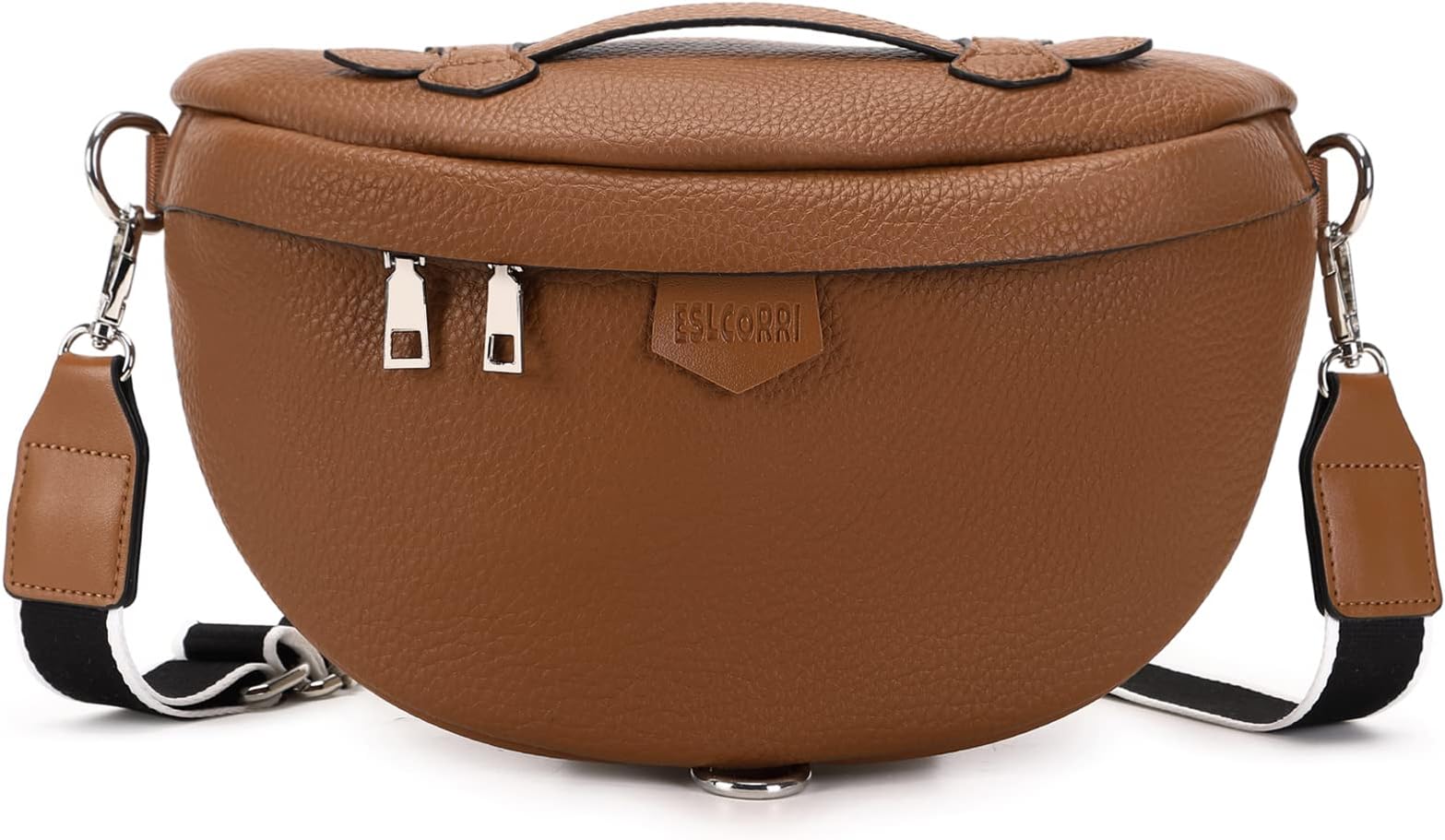 Crossbody Bags for Women - Fashion Sling Purse Shoulder Bag Fanny Pack Leather Causal Chest Bum Bag Cross Body Purse