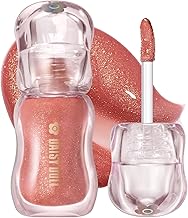 DAISY DOLL by MARY QUANT (Daisy Doll by Mary Quant) Jewelry Syrup Gloss (03: Twilight Peach) Lip Gloss with Glitter, Glossy, Moisturizing Lip
