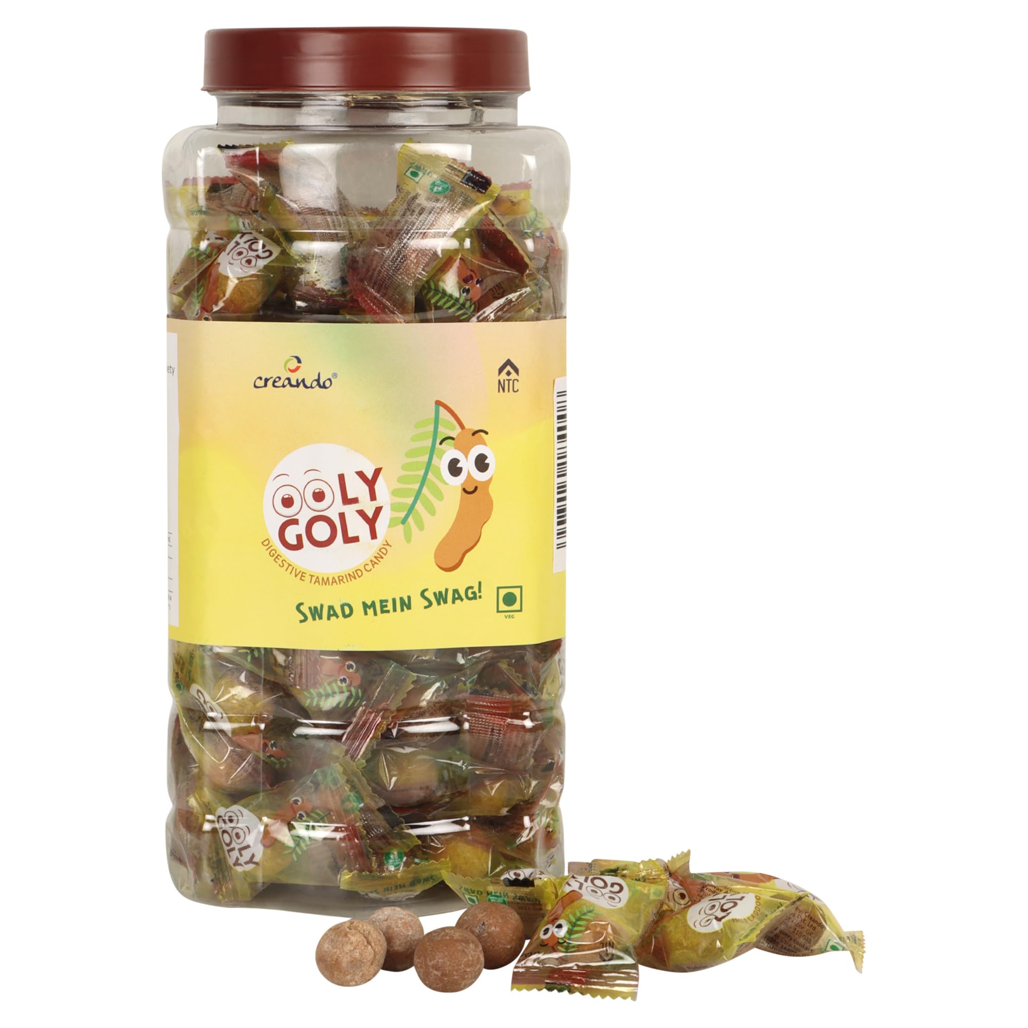 Creando OOLY GOLY Imli Candy, Khatti Meethi Imly, Digestive Tamarind Candy, Made with Real Imli, Pack of 130 pieces (B0CYC6CMNF) Amazon Price History, Amazon Price Tracker