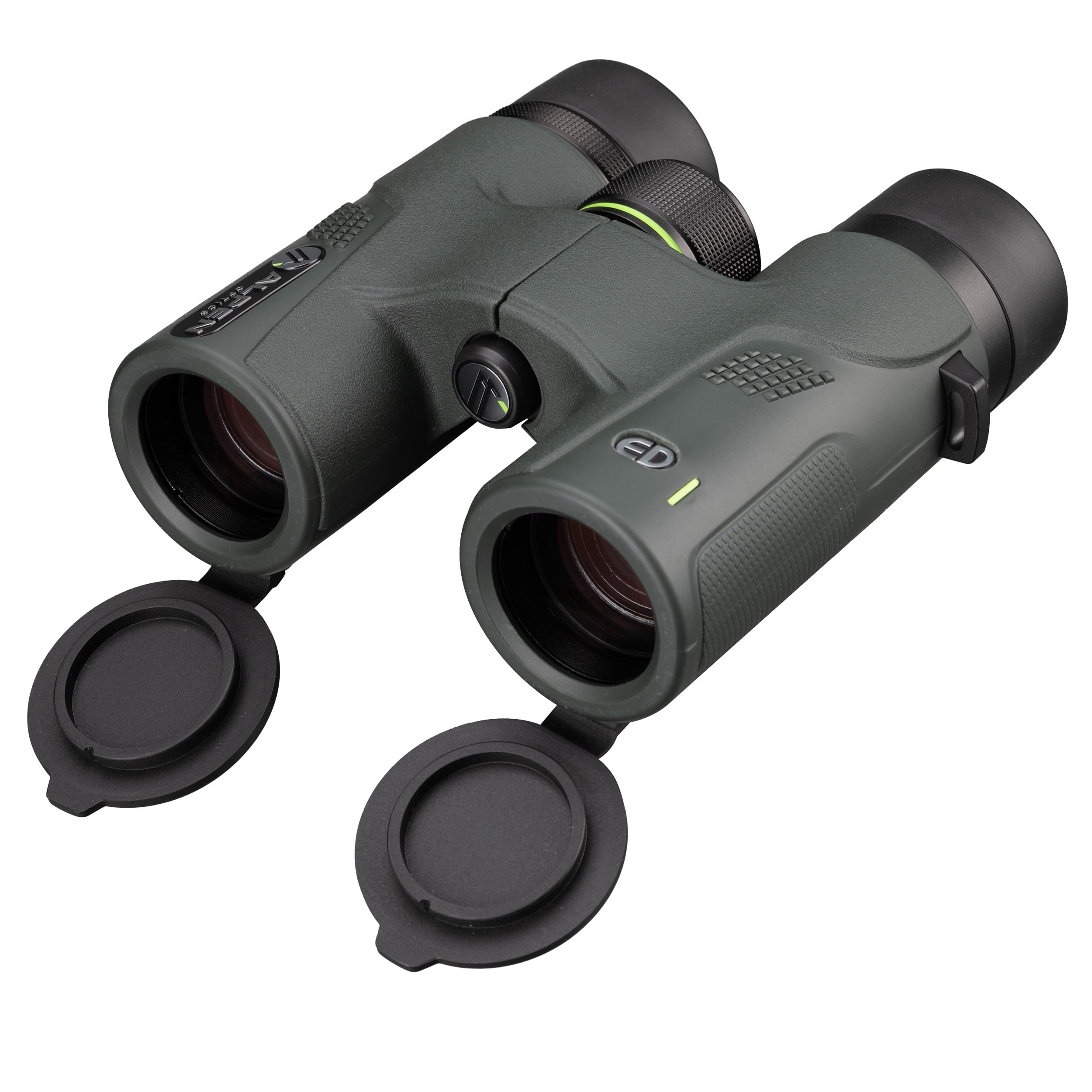 Alpen Optics Chisos Binocolo da caccia 6,5x32 impermeabile con vetro ED | Ingrandimento 6,5x, compatto e leggero, per portatori di occhiali, rivestimento di fase PXA, trattamento multistrato