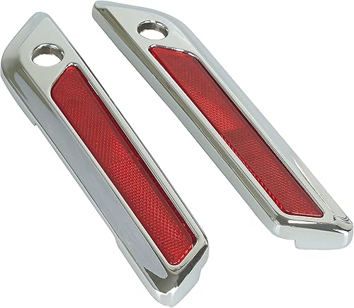 Miniatura 3 de Fundas de cierre de bisagra para Harley 2014-2023 Touring Street Electra Road Glide King FLHX FLHR FLTRX FLTRX Ultra FLTRU FLHTCU FLHTKSE (cromo +