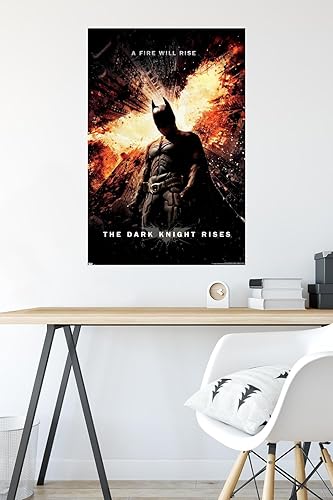 Miniatura 4 de Trends International DC Comics Movie The Dark Knight Rises - Póster de pared de una hoja, 34 pulgadas de largo x 22.4 W, versión premium sin marco