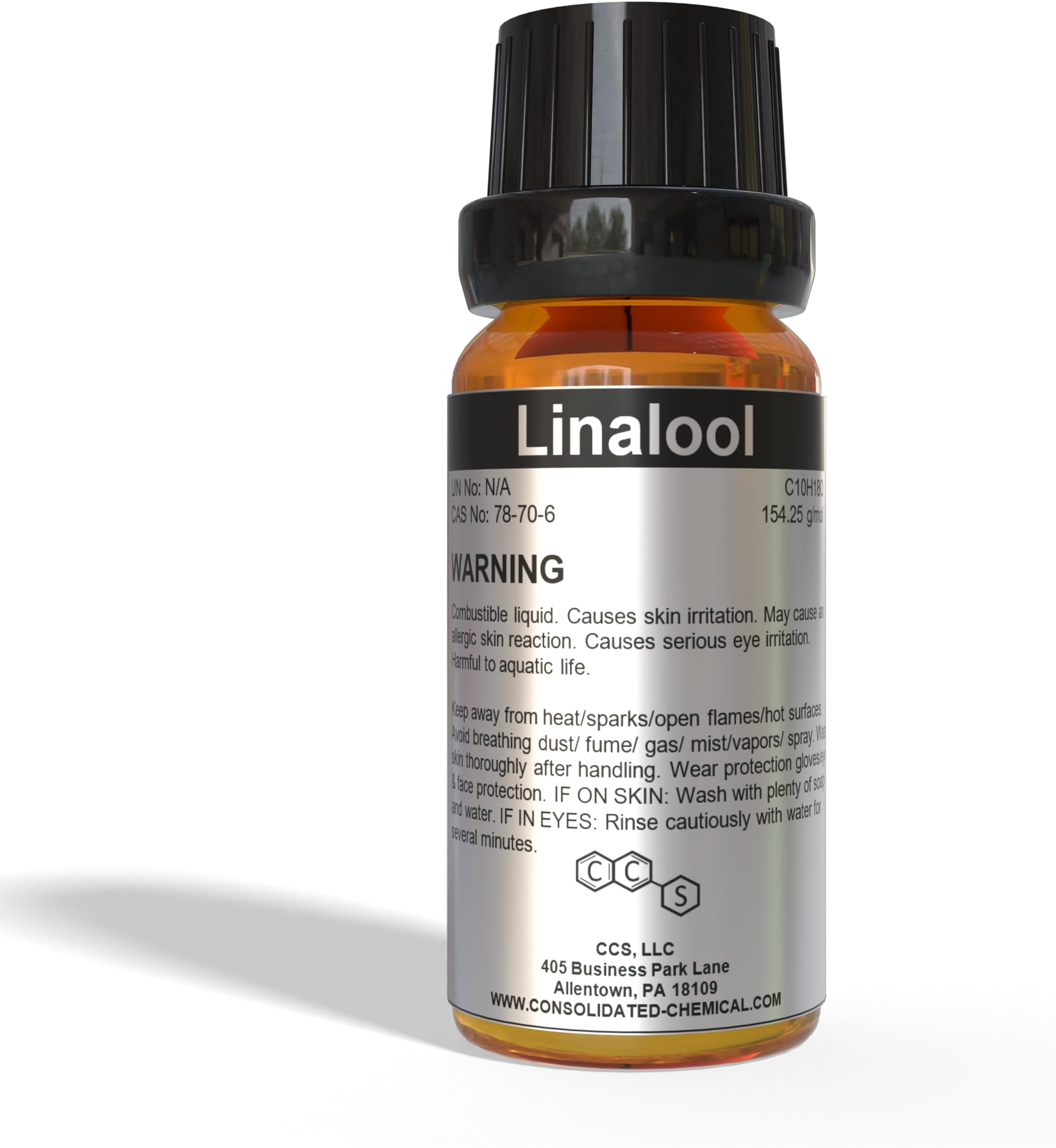 Linalool High Purity Fragrance Compound (30mL (1 Fl Oz))