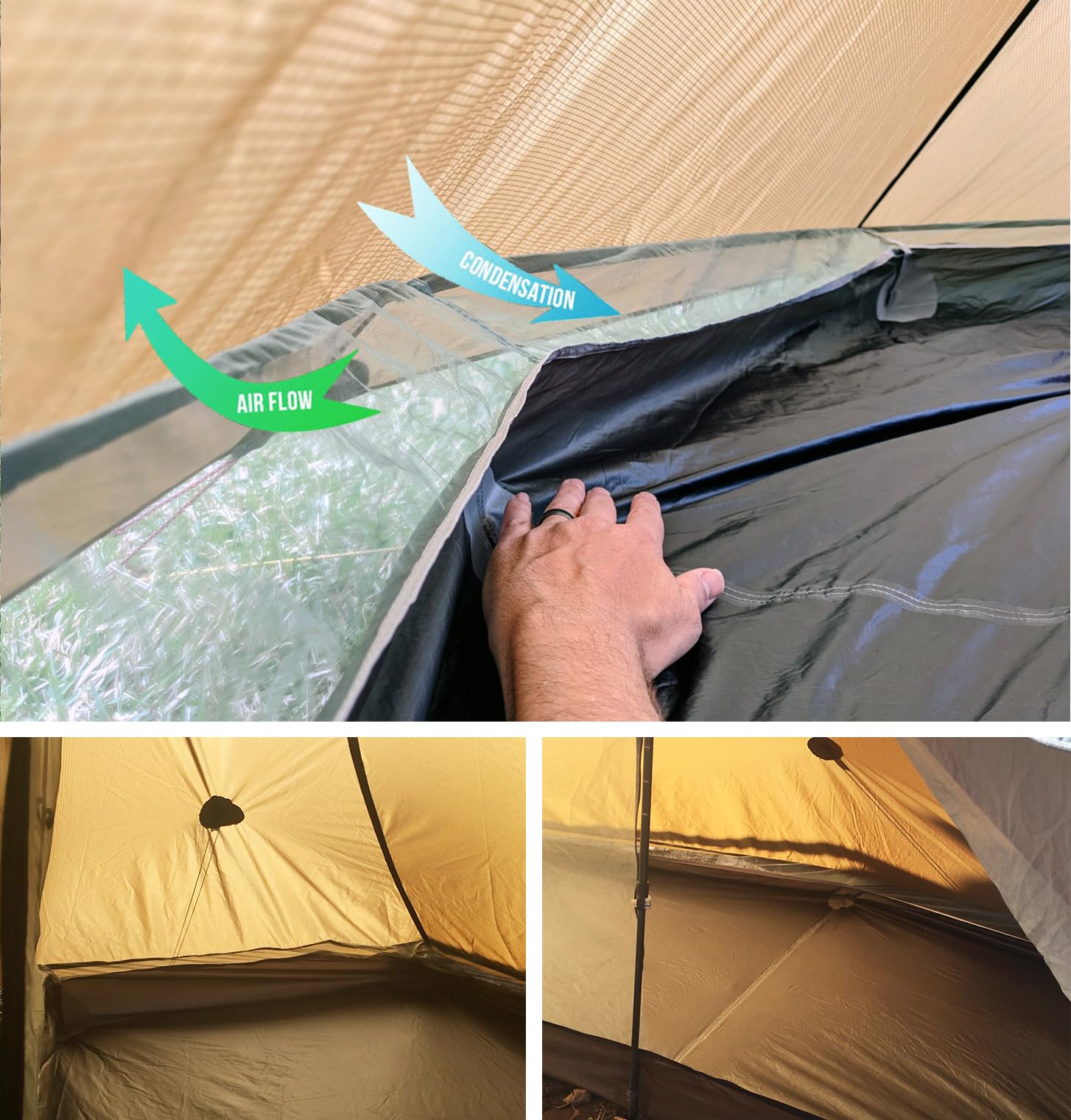 Amazon.com : 3F UL Gear LanShan pro Tent, 1 Person / 2 Person