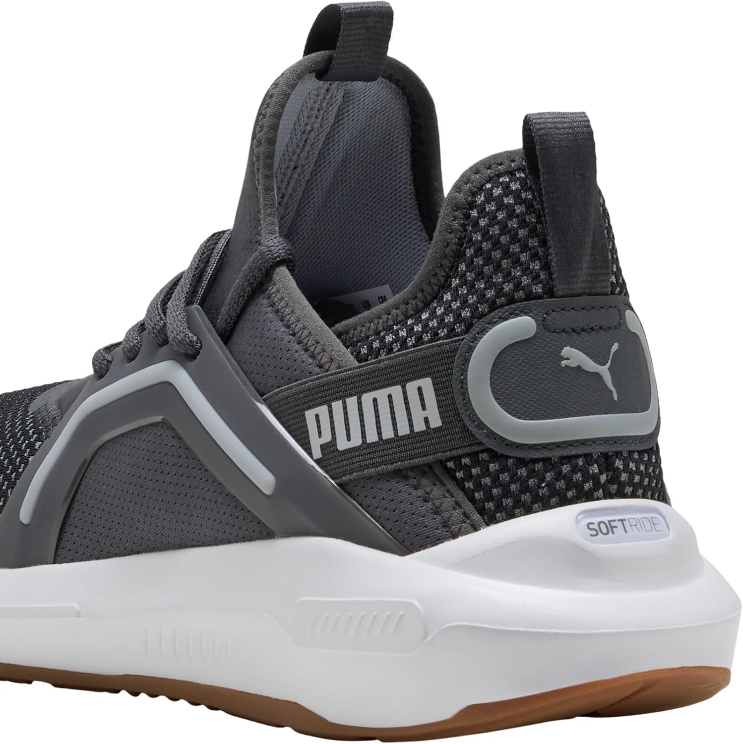 PUMA Mens Softride Enzo 5 Running Sneakers Shoes - White - Image 7