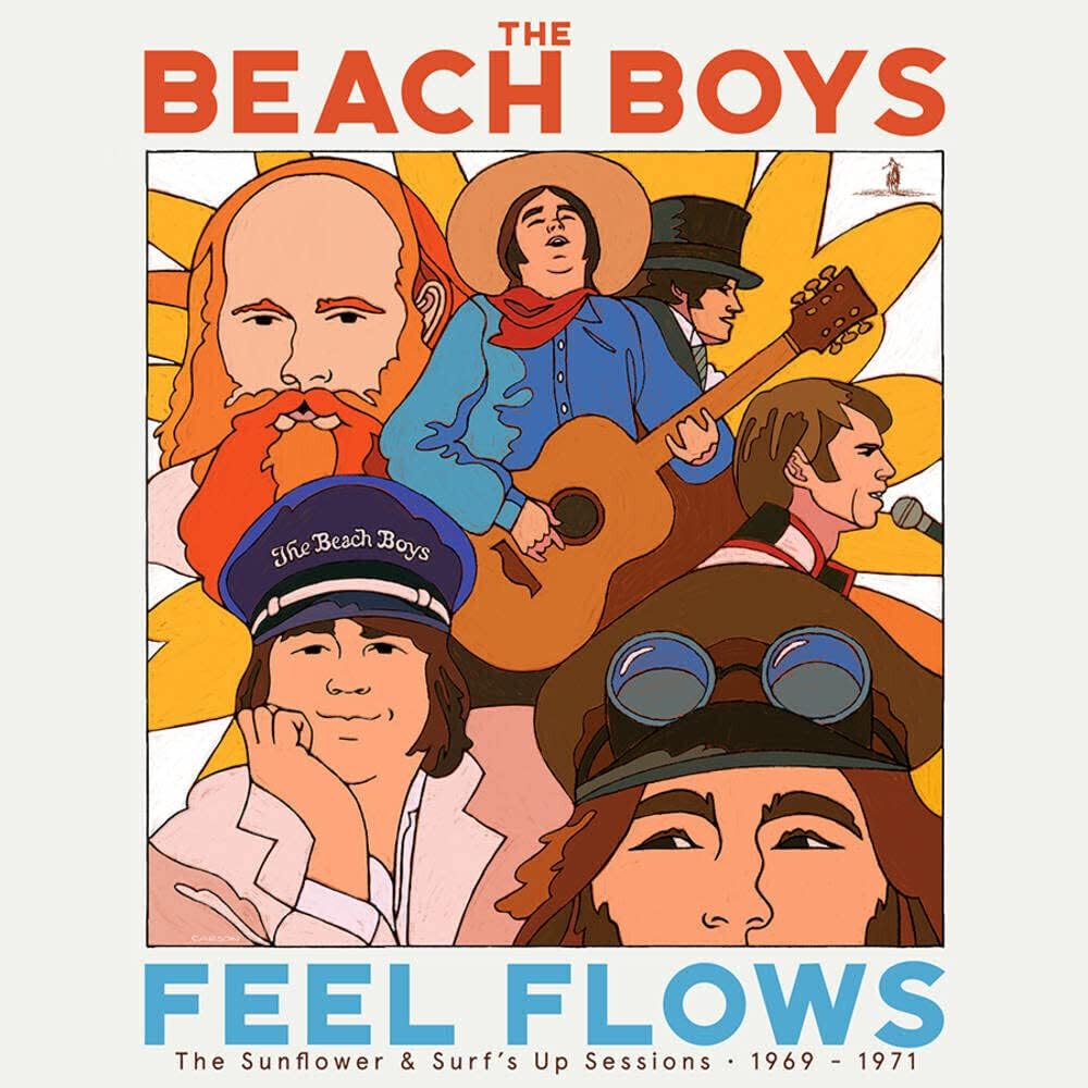 "Feel Flows" The Sunflower & Surf's Up Sessions 1969-1971 [2 LP] por The Beach Boys — capa do álbum