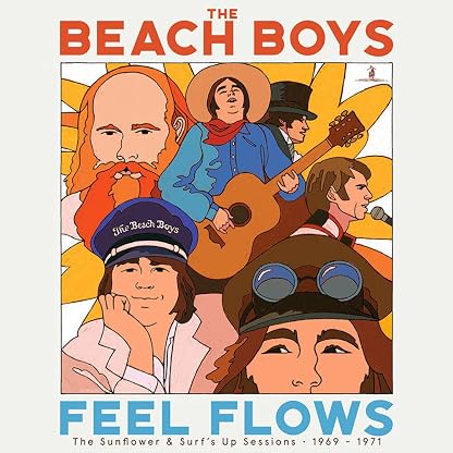 "Feel Flows" The Sunflower & Surf's Up Sessions 1969-1971 [2 LP] por The Beach Boys — capa do álbum
