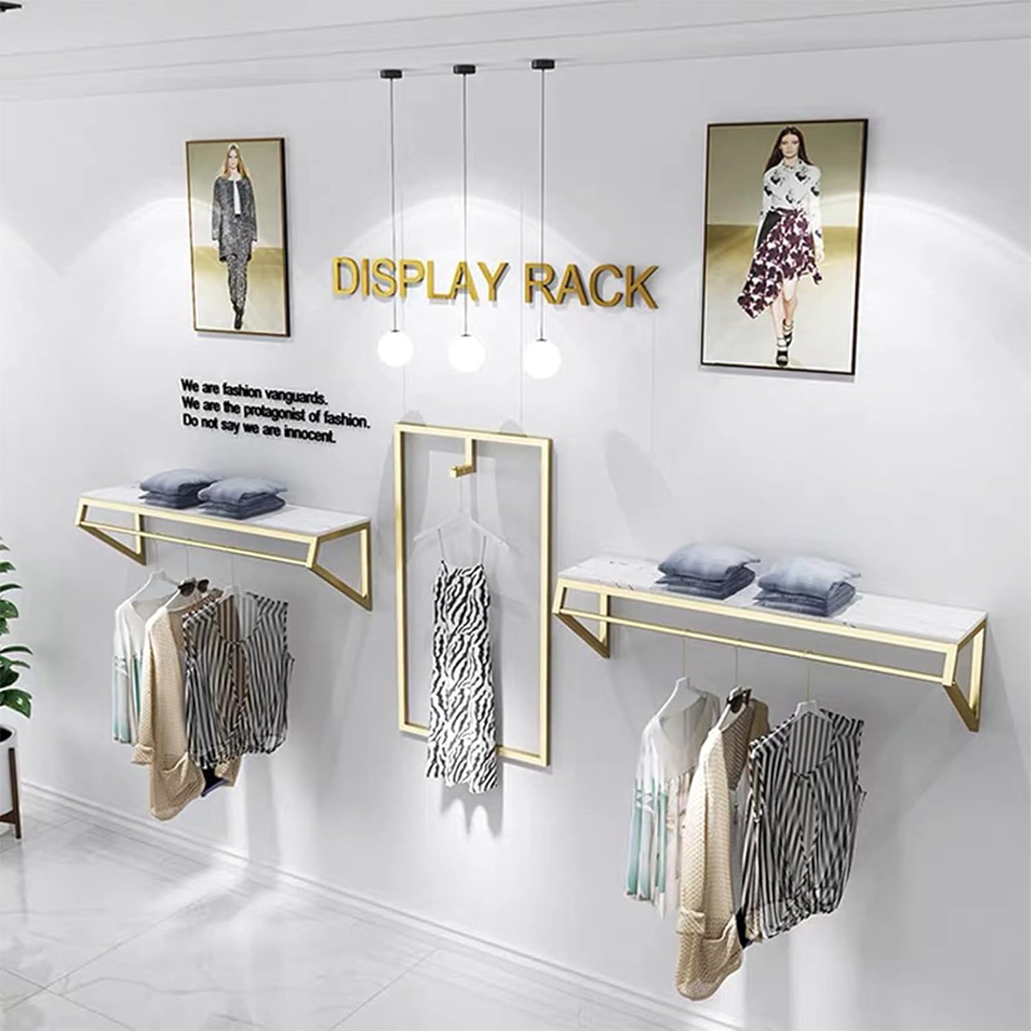 Buy FURVOKIA Modern Simple Men's and Women's Clothing Store Heavy Duty