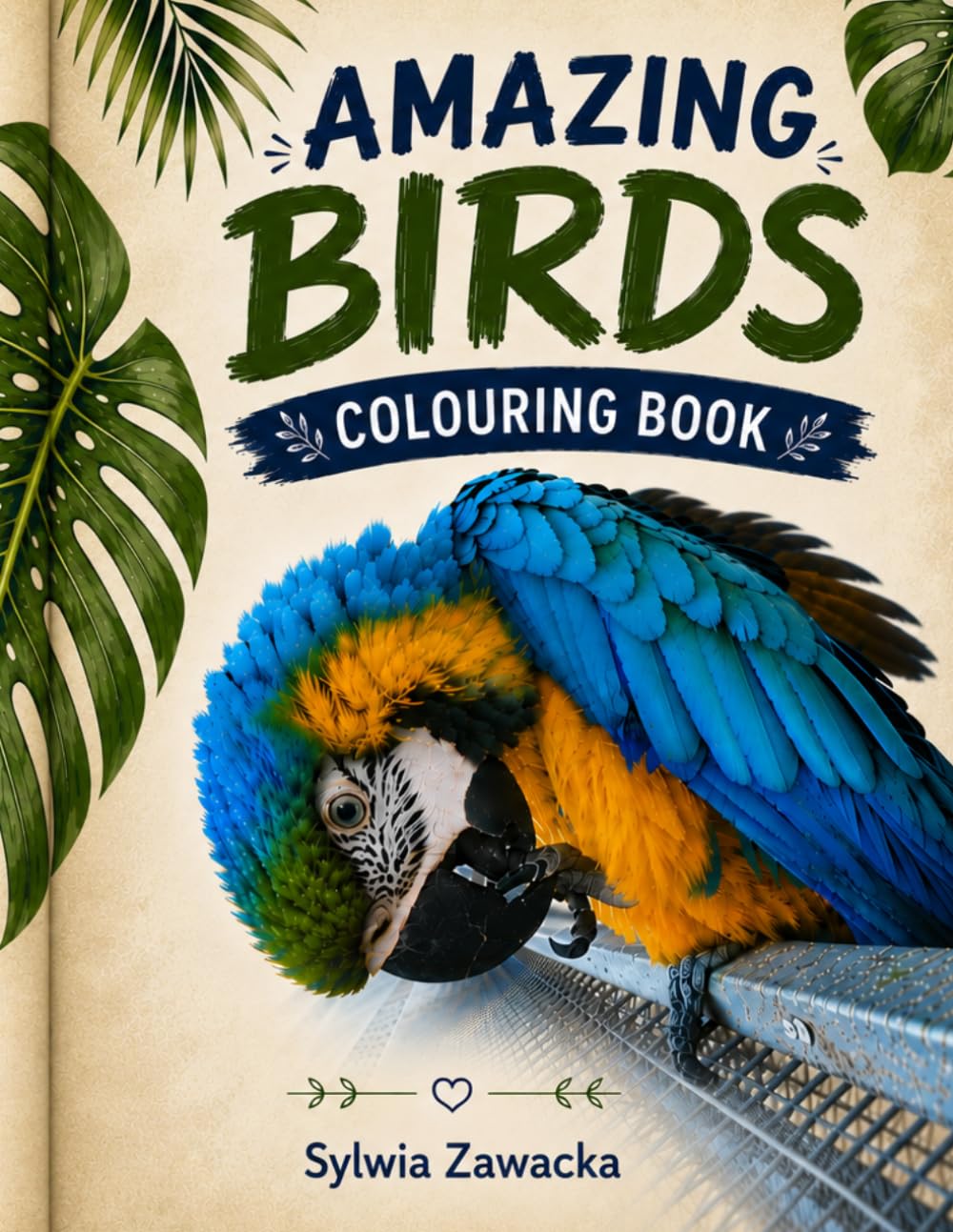 Amazing Birds Colouring Book