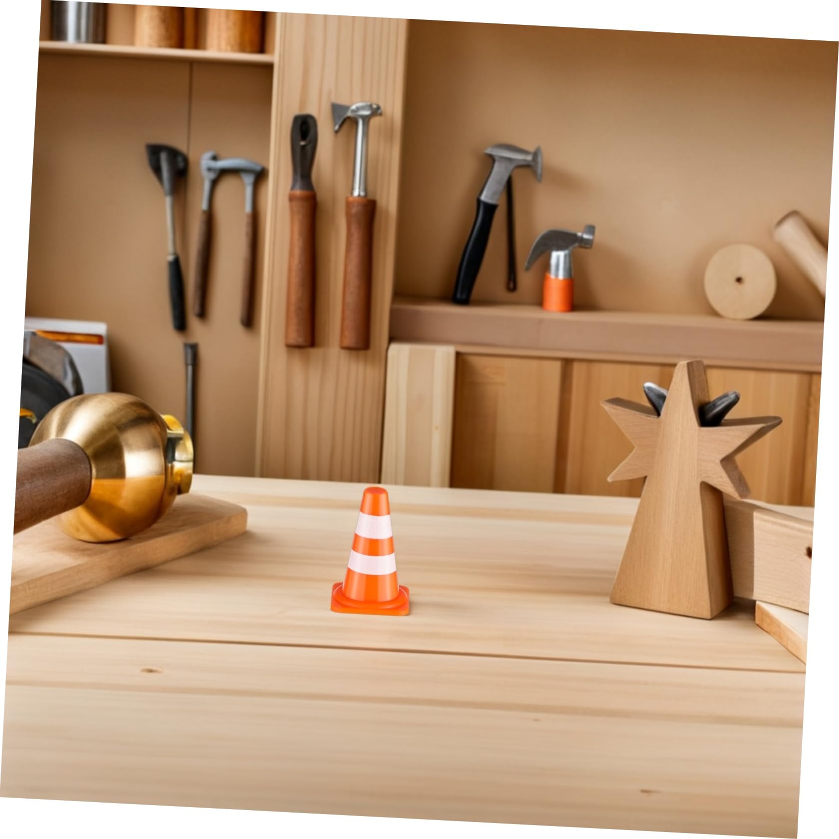 Toyvian Mini Cônes de Signalisation et Jeu Interactif Orange en Plastique Lot de 100 Jouet Éducatif pour Apprentissage Cognitif pour Garçon et Filles en Intérieur et Extérieur