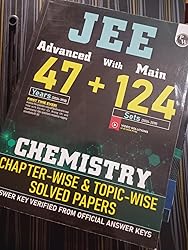 Buy PW JEE Advanced 47 Years with JEE Main 124 Sets PYQs Chapterwise ...