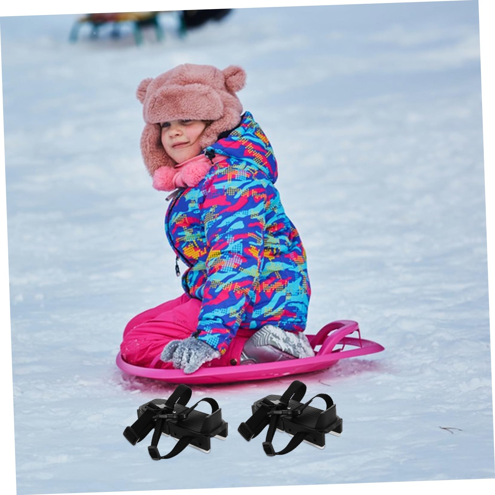 1paar Anpassbare Eislaufschuhe Für Junge Mädchen Verstellbare Komfortable Schlittschuhe Für Anfänger Mit Stabilen Riemen Für Mädchen Und Jungen Für EIS Und Schneevergnügen