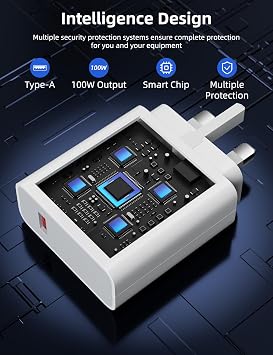 For Xiaomi Charger 100W Fast Charge Plug UK for POCO F8 Ultra F8 Pro M8 Pro
