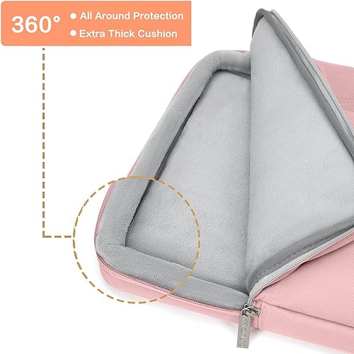 Miniatura 10 de MOSISO 360 - Bolsa de hombro protectora para laptop compatible con MacBook AirPro, portátil de 13-13.3 pulgadas, compatible con MacBook Pro de 14