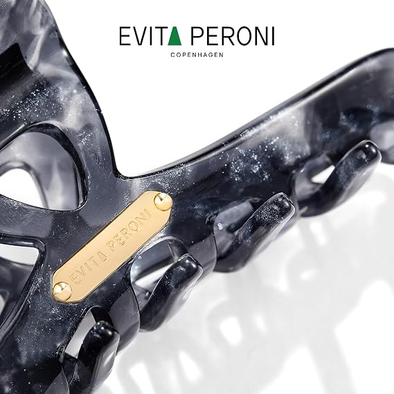 EVITA PERONI Extra Large Hair Clips for Women with Strong Grip Suitable for Oversized hairstyles, Hair Claw Full Clip and Half Clip - Night Star River
