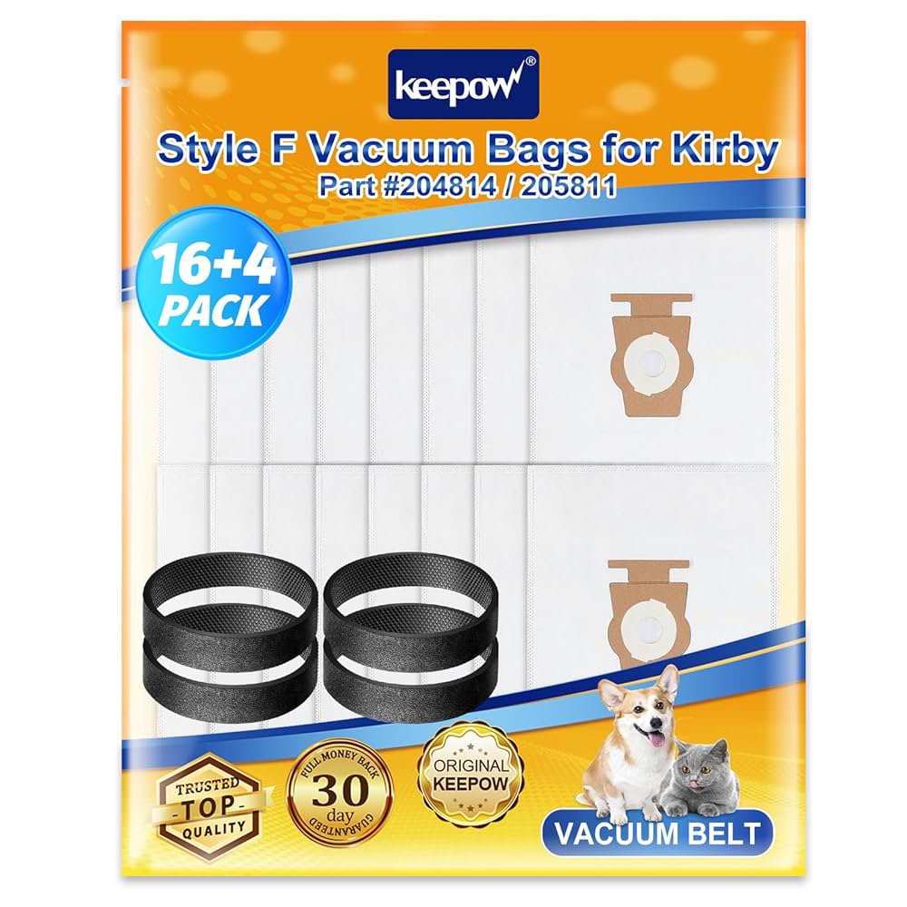 Amazon.com: KEEPOW Vacuum Bags for Kirby Sentria, F Style