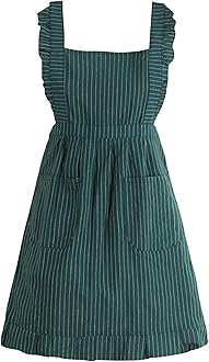 FAIRYGATE Aprons for Women Unisex Adjustable Apron Cooking Kitchen Chef for H...