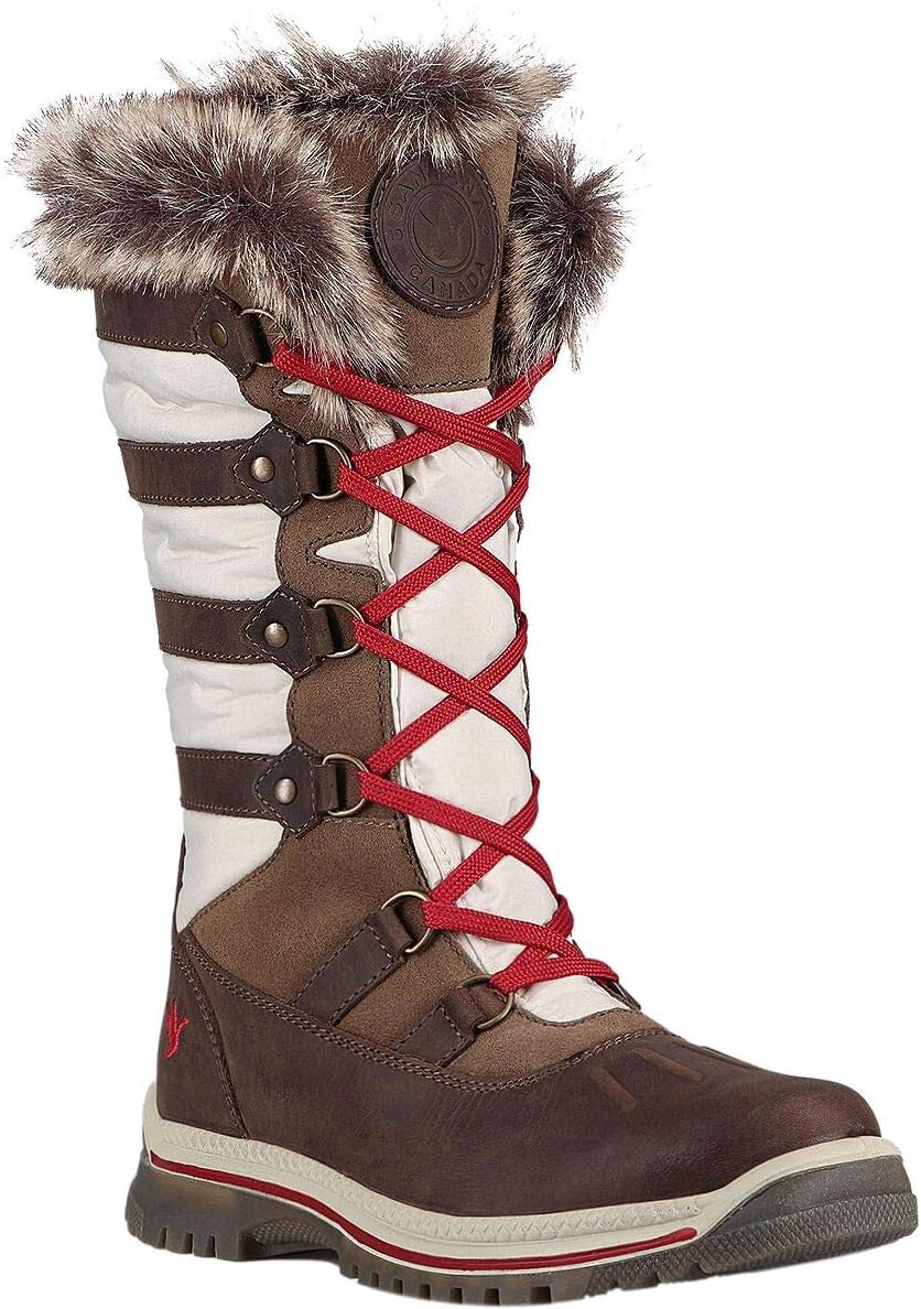 Santana Canada Women's Marlyna Boots Chestnut/Ice 9