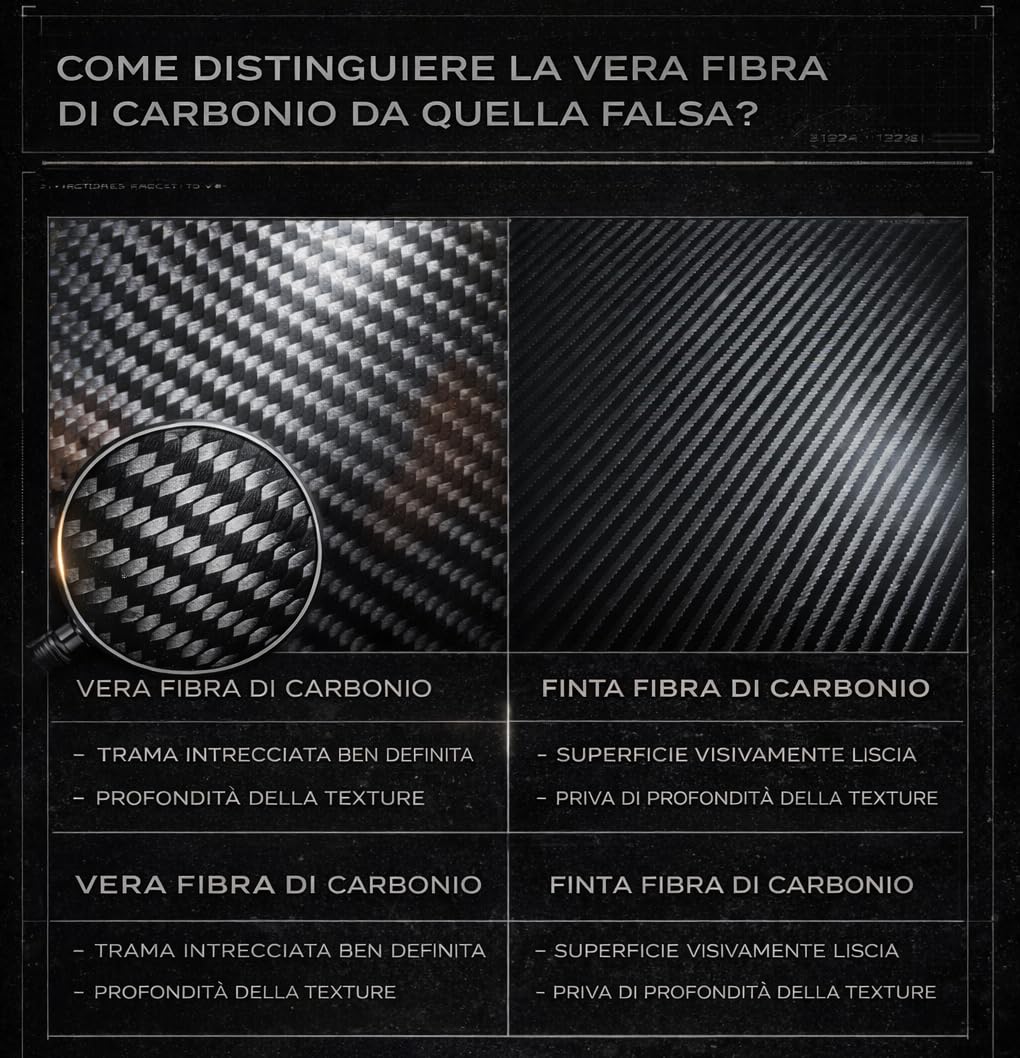 Spoiler in vero carbonio per ALFA GIULIA