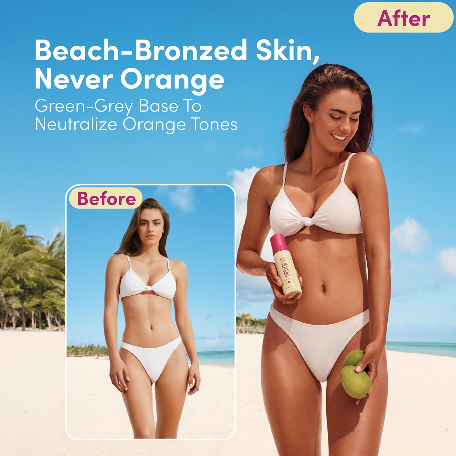 Coco & Eve Mousse de bronzage de Bali Sunny Honey autobronzant naturel Medium