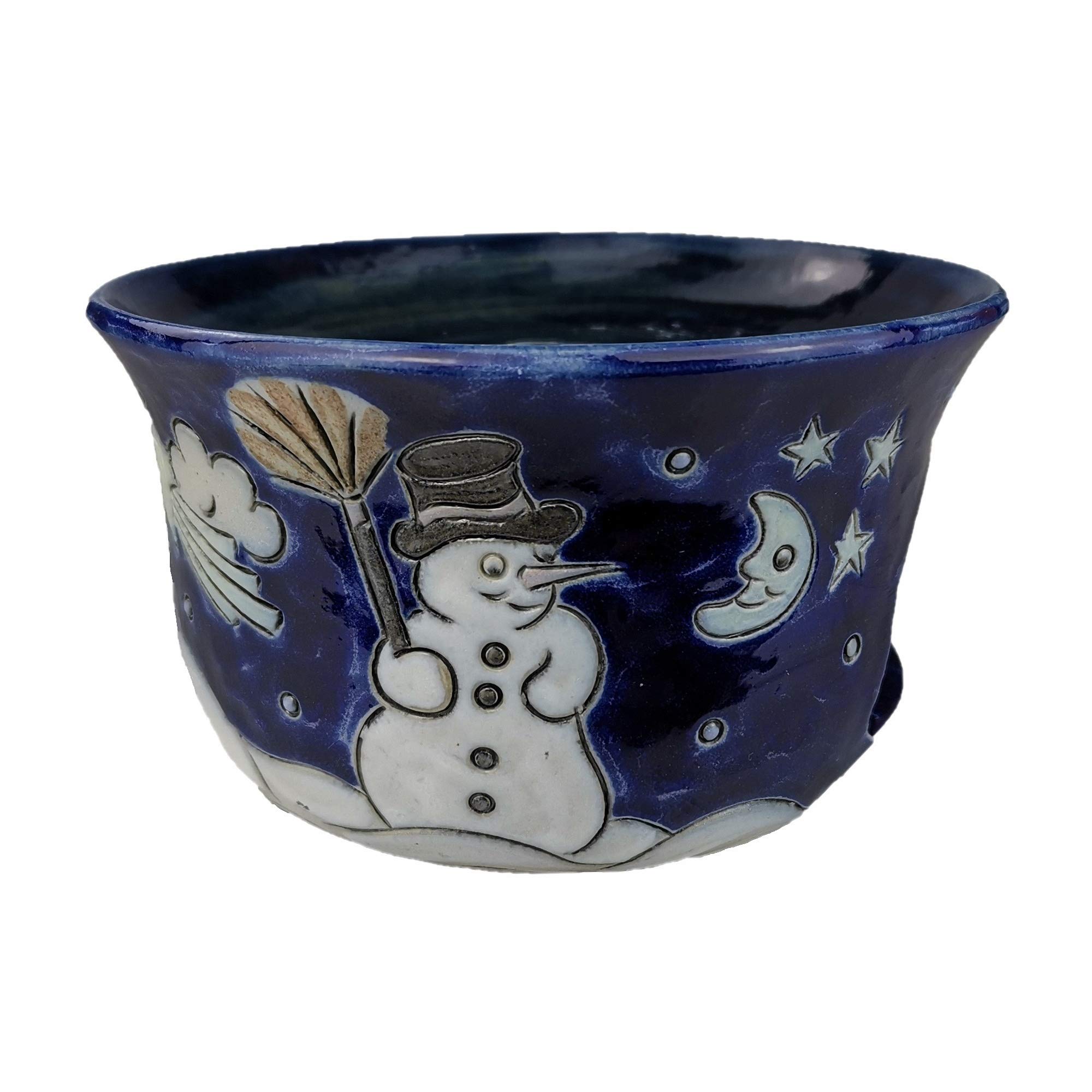 ISDD Warmer, handmade salt-glazed stoneware