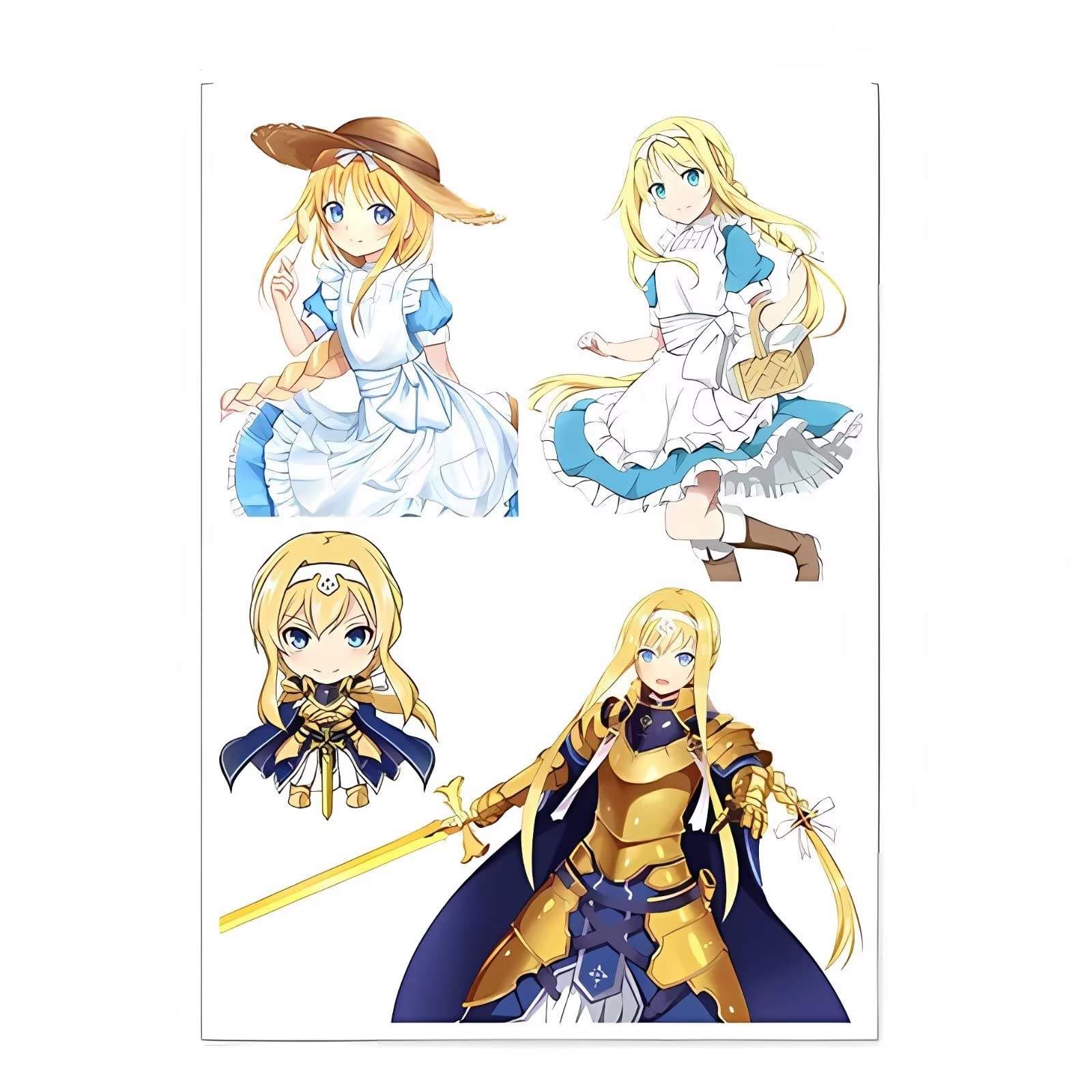 ソードアート·オンライン SAO セーラー マルイ カード シール 缶バッジ