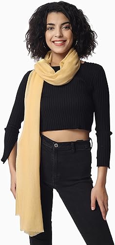 Miniatura 3 de PASHWRAP Chal de lana merino para mujer, lujoso, cálido y grande, chal de lana pura para vestidos de noche y boda