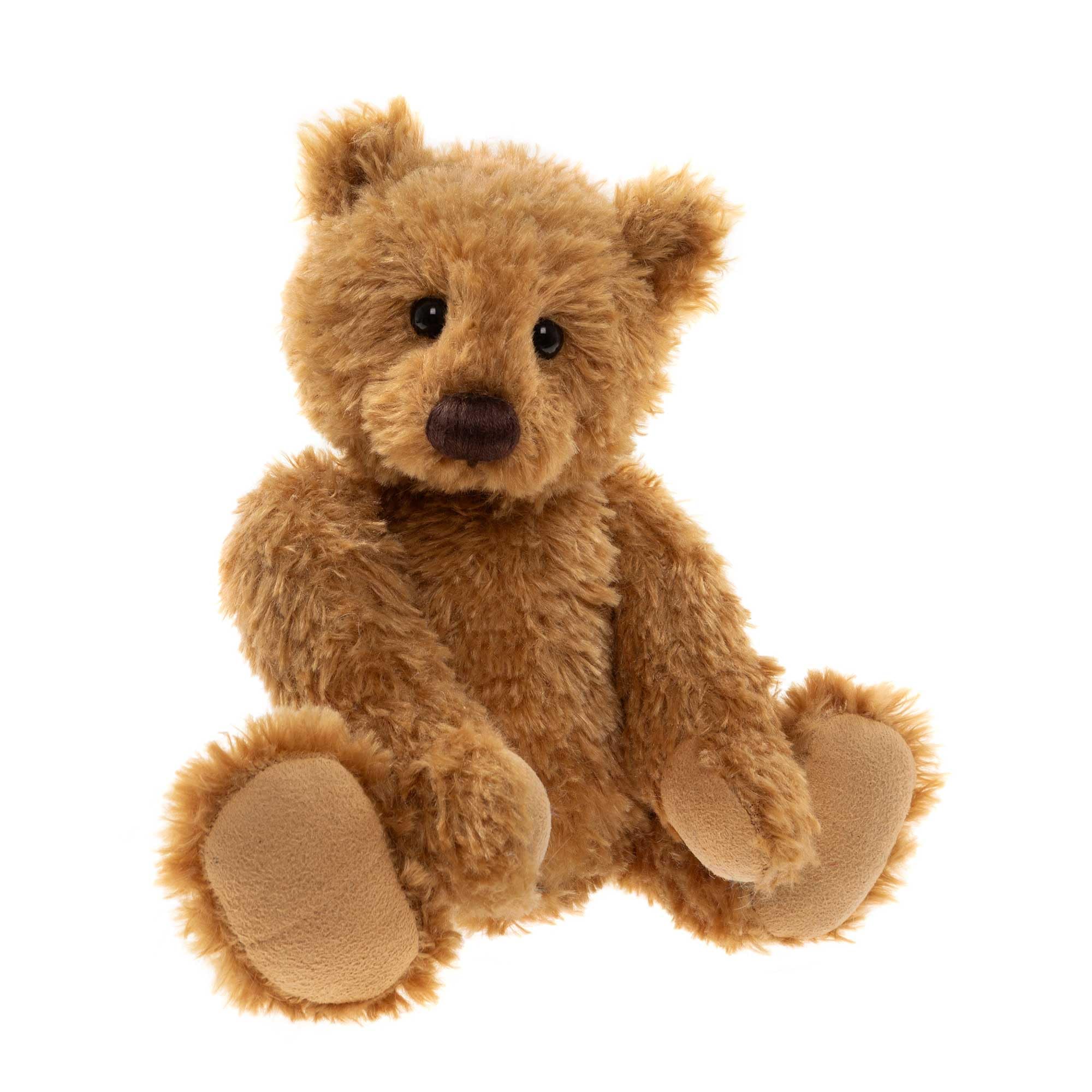 Charlie Bears Huggable Harry | Five-Way Jointed Traditional Style Teddy Bear Gift or Collectable