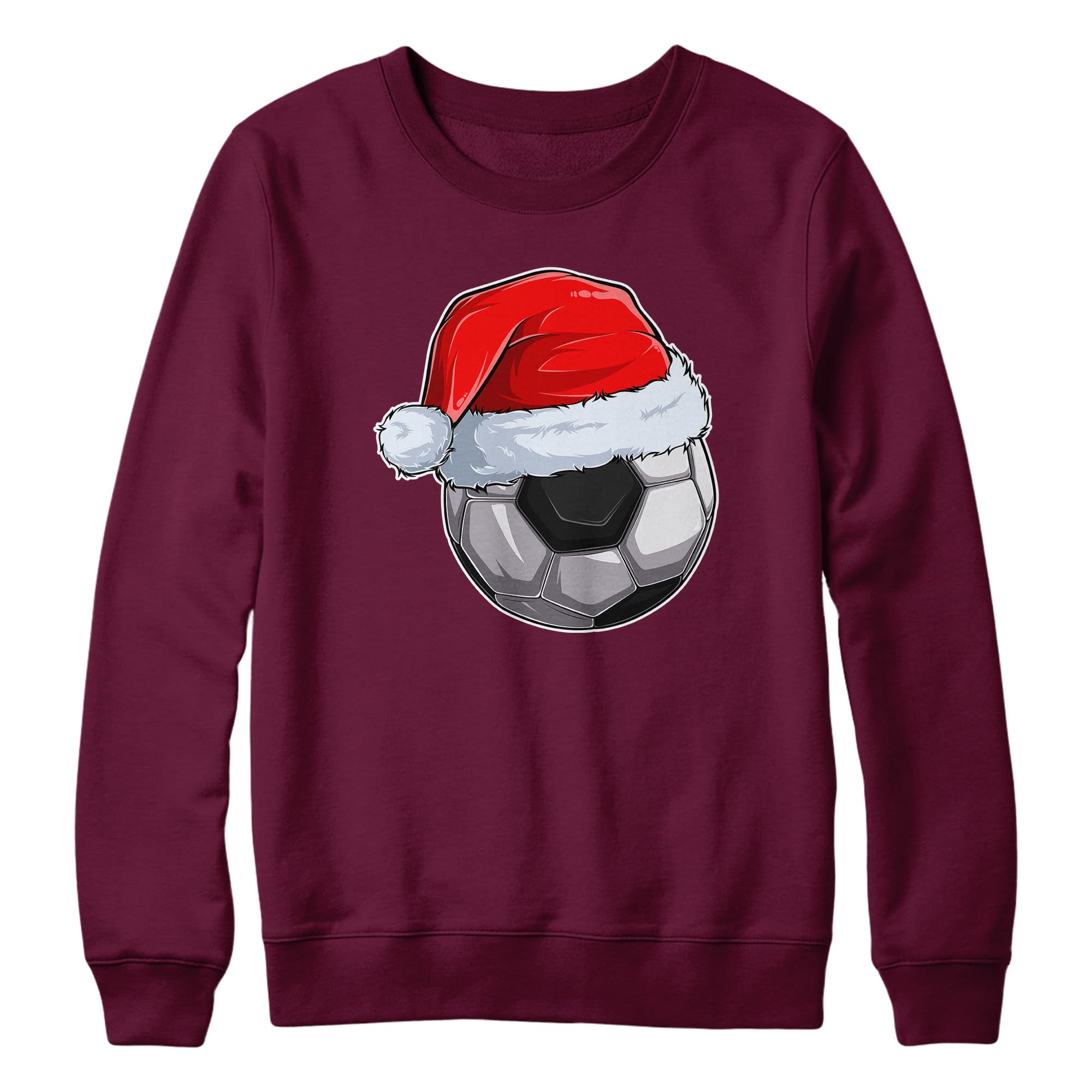 Purple Print House Maglione natalizio per bambini con parodia di Babbo Natale
