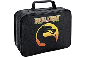 LOGOVISION Mortal Kombat Klassic Logo Insulated Soft Lunch Box For School & Office