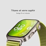 HUAWEI WATCH FIT 4 Pro Smartwatch, Ultra Thin, 1.82" Sapphire Glass, Titanium Alloy Bezel, Health Management, ECG, Up to 10 Days Battery Life, For Android and iOS, Extended 6 Months Warranty, Black - 3