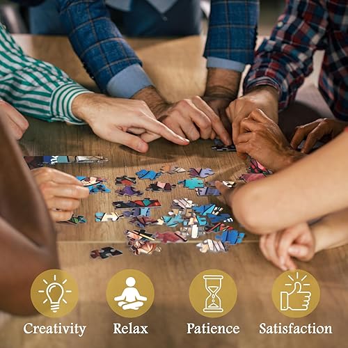 Miniatura 8 de Rompecabezas de Jesucristo para adultos de 1000 piezas en adelante, rompecabezas de vidrieras como decoración cristiana, rompecabezas de Pascua de