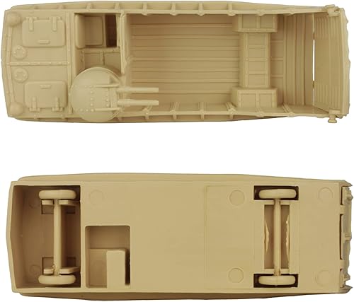 Miniatura 9 de BMC Classic Marx Landing Craft - 4 piezas de plástico gris del ejército para hombres