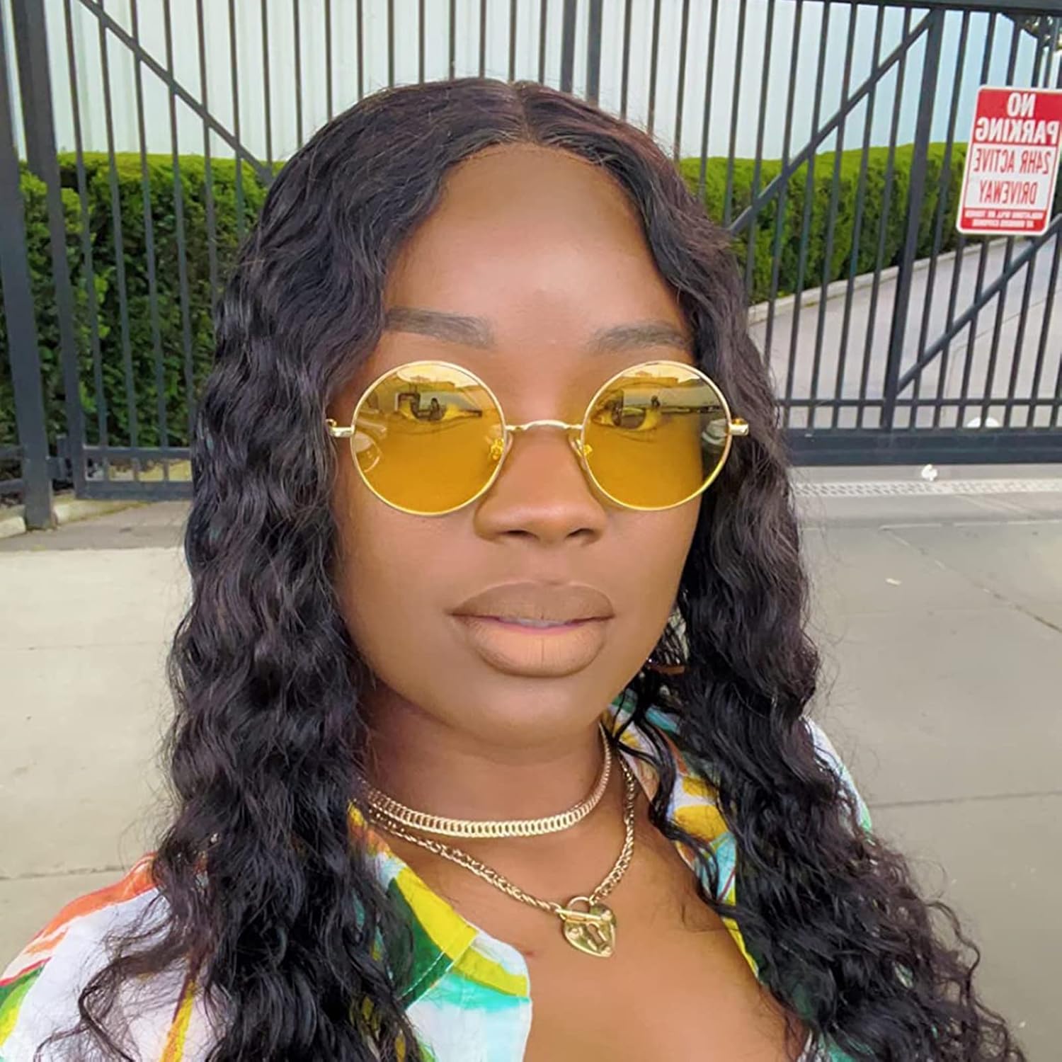 Classic Circle Glasses Retro Round Polarized Sunglasses Hippie Style Small Rounded Sun Shades - Image 3