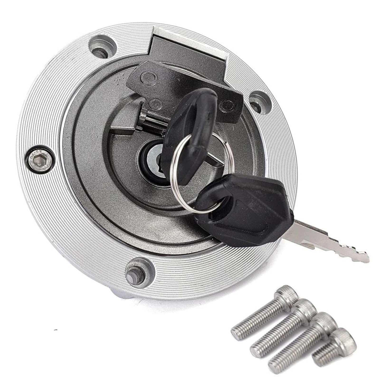 Pieza de motocicleta Para Yamaha XVS1300A Para Midnight Star 2007-2011/2014/2016 FZ6 FZ6R FZ6N FZ6S 2004-2015 Tapa Depósito Combustible Con Cerradura