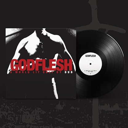 A World Lit Only by Dub por Godflesh, capa do álbum