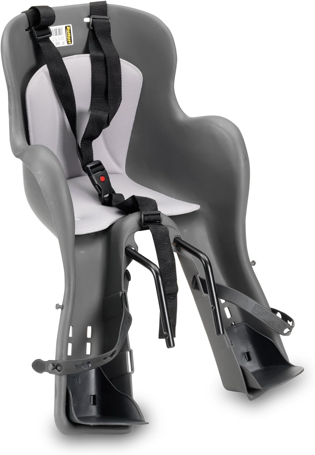 Bottari Bike Kid's Car Rack and Protection Front Seat Frame Attachment - Grey