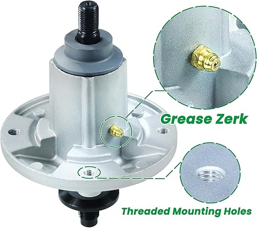 Miniatura 8 de POSEAGLE GY21098 - Conjunto de husillo John Deere reemplaza John Deere GY20454, GY20962, husillo John Deere D140, husillo John Deere LA145, husillo