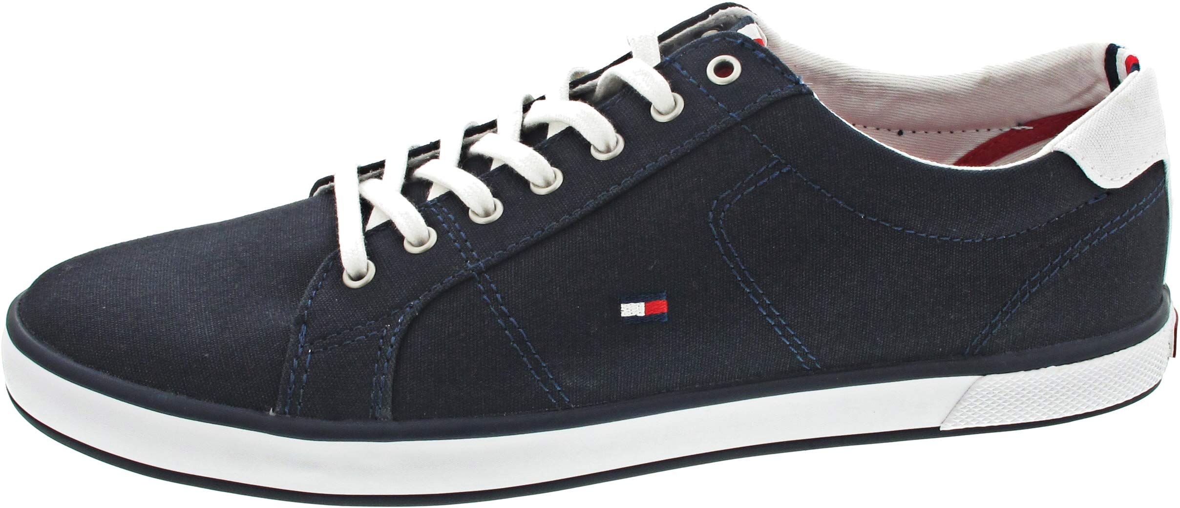 Tommy Hilfiger Men Vulcanised Trainers, Blue (Midnight), 43 EU