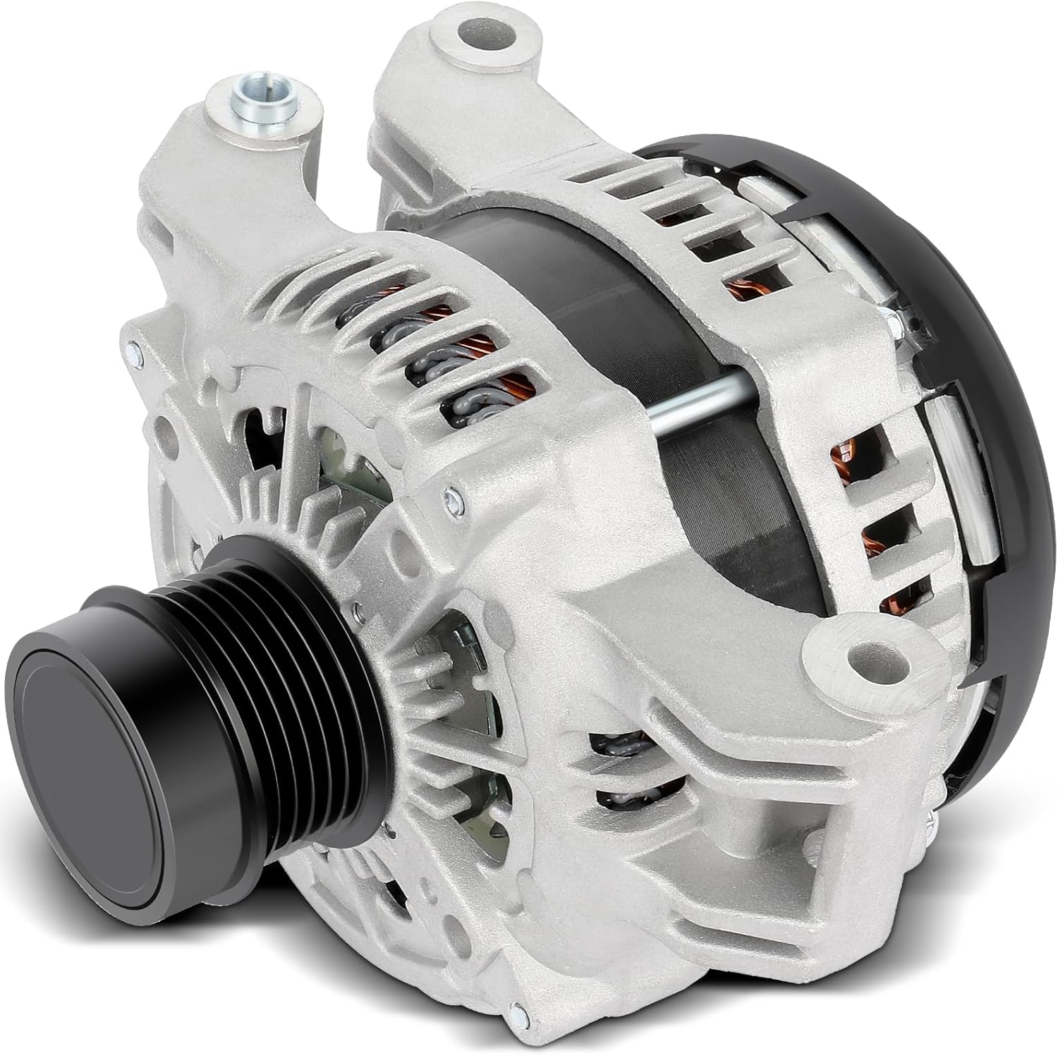 Alternator Fit for V6 3.6L for Dodge for Durango 2011-2015 for Charger 2011-2016, for Ram for 1500 2013-2015, for Jeep Grand Cherokee 2011-2016, 220Amp/12Volt, 421000-705 4801865AC