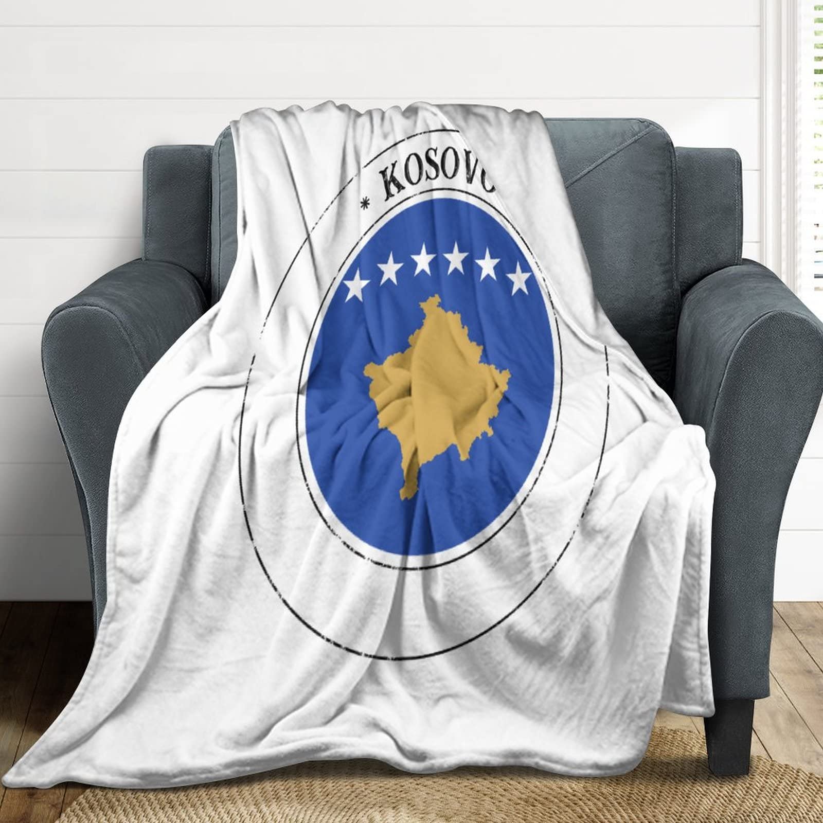Couverture Kosovo douce pour canapé et chambre à coucher