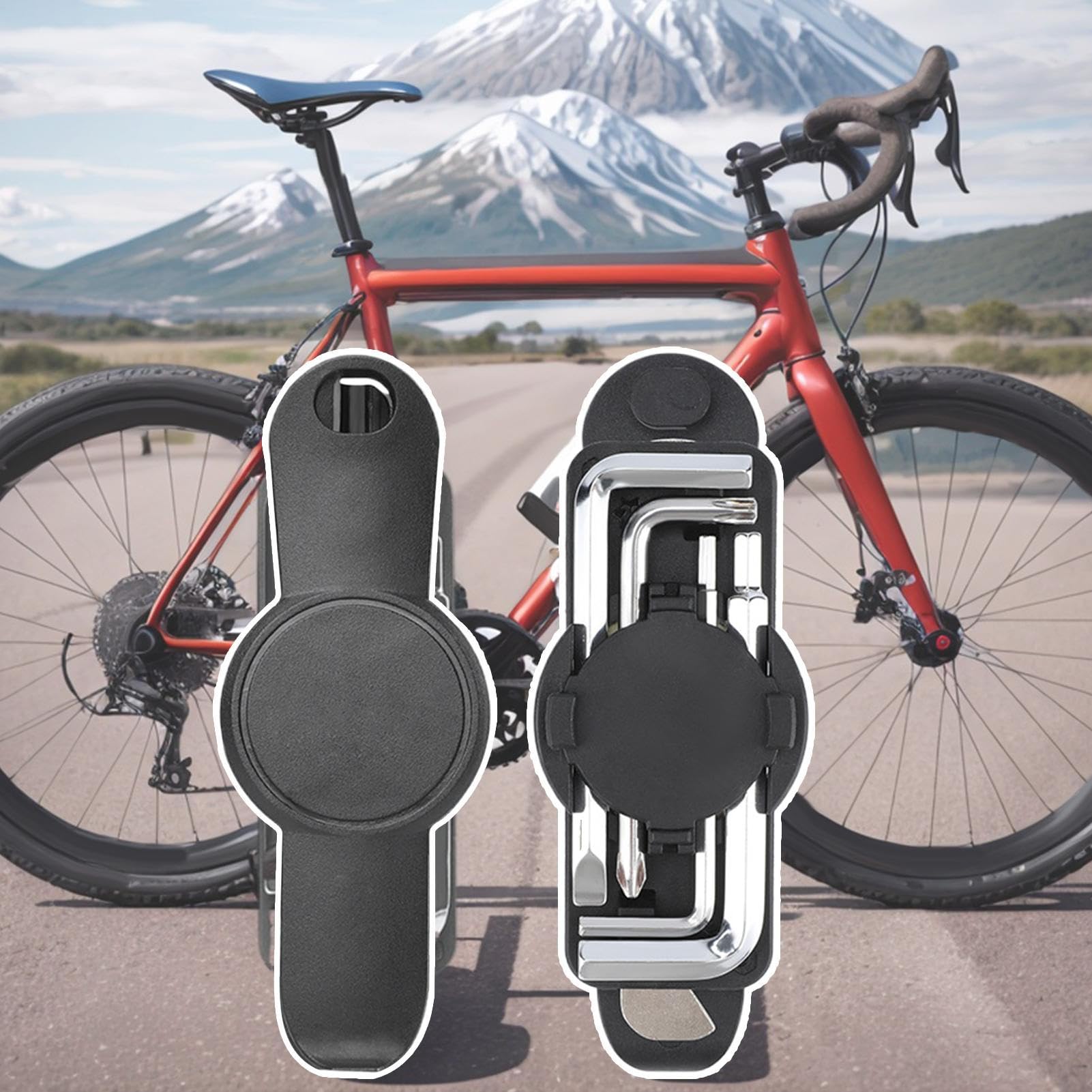 Kit Di Riparazione Pneumatici Ciclismo Antiscivolo Portatili