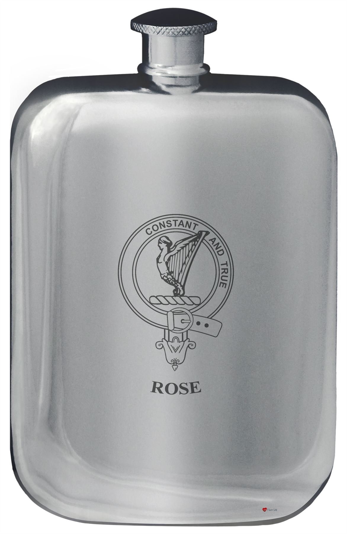 Flacon de poche étain anti altération goût flasque de hanche 6 oz