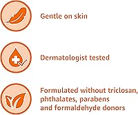 Vista 3 de Yaxa Basics Recambio de jabón líquido para manos suave y suave, sin triclosán, probado por dermatólogos, pH equilibrado, 50 onzas líquidas